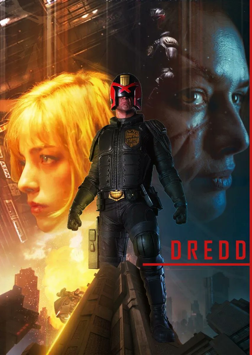 Sluts and Guts on Twitter "Dredd(2012) by The Imaginative Hobbyist MoviePoster"