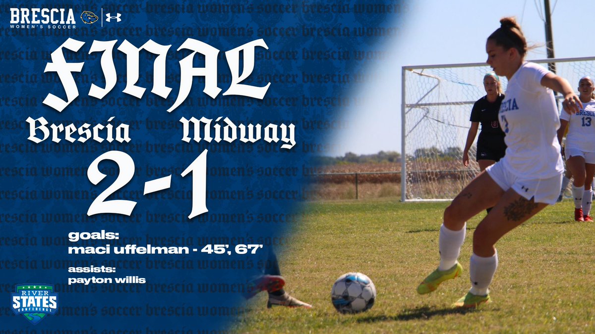 FINAL: <a href="/maciuff/">maciuff</a> scores another brace to give BWS the 2-1 win against Midway!

The 5-7-1 Bearcats host Ohio Christian for Senior Day on Saturday at 4PM.

#DoTheWork | #BTB