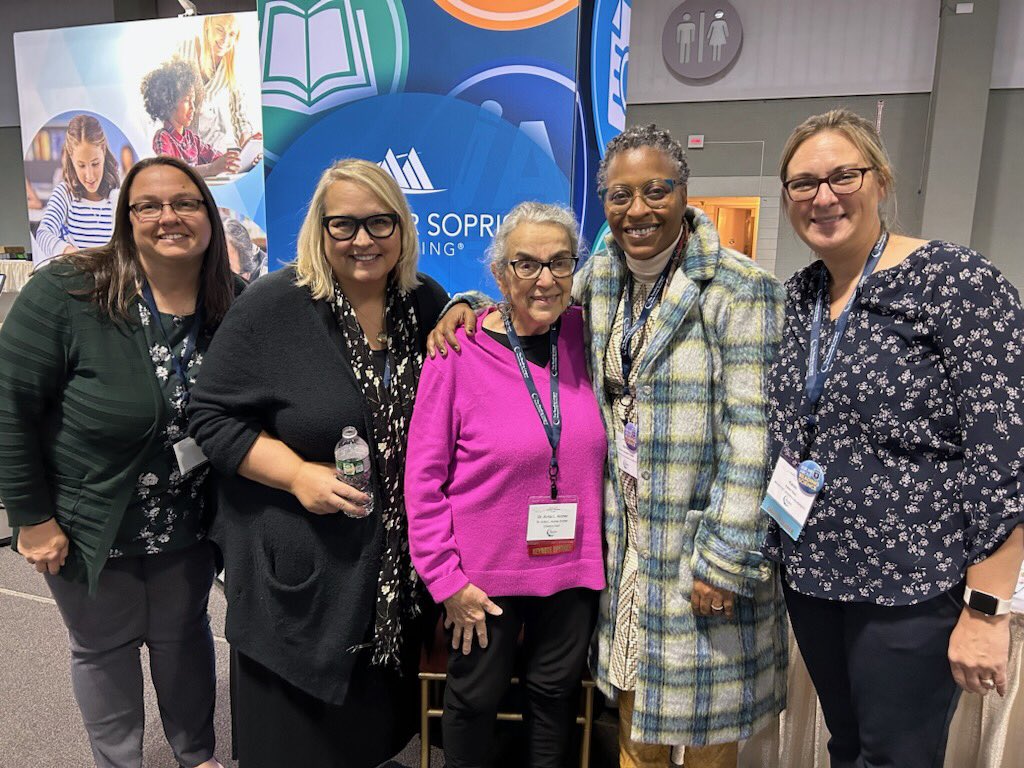 When Anita Archer gives the <a href="/MountStJosephU/">Mount St. Joseph University</a> #trailblazers dissertation advice, you listen! #TRLConf2022 #readingscience