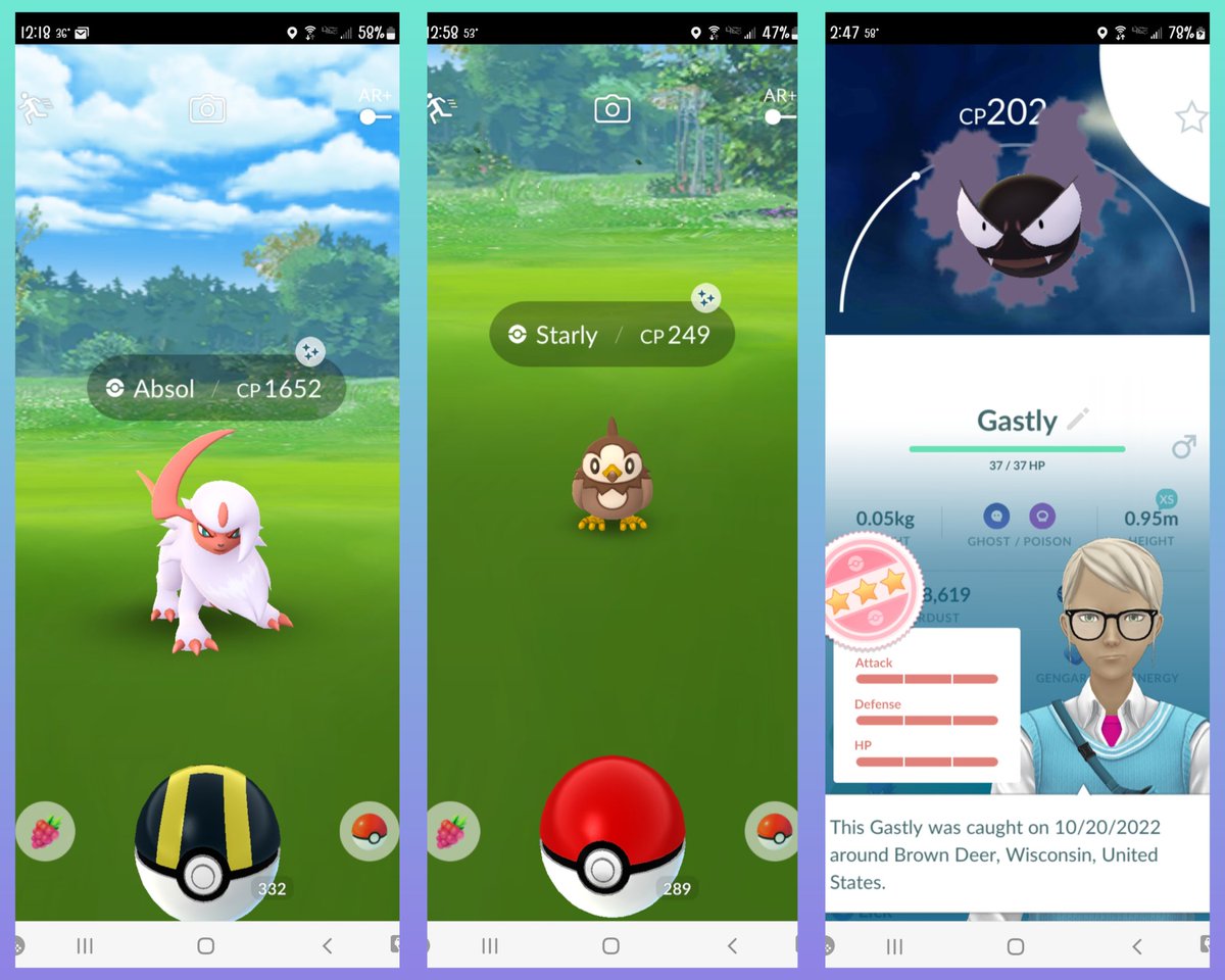 hippiestrmchsr's tweet photo. I hope everyone else is having a really good time with #PokemonGOHalloween.  It's been good for me so far.

#PokemonGo #Pokémon #ShinyPokemon #4StarPokemon #PokemonGoEvent https://t.co/MwM3D73wAZ