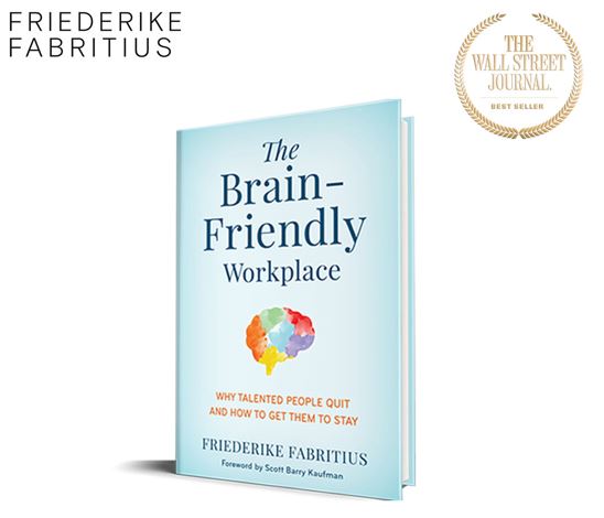 RLPublisher's tweet photo. Big news, readers! Friederike Fabritius's (@FriederikeFab) "The Brain-Friendly Workplace" is a @WSJ bestseller! Congratulations! #BestSeller #WSJ https://t.co/a98PlhLWzf