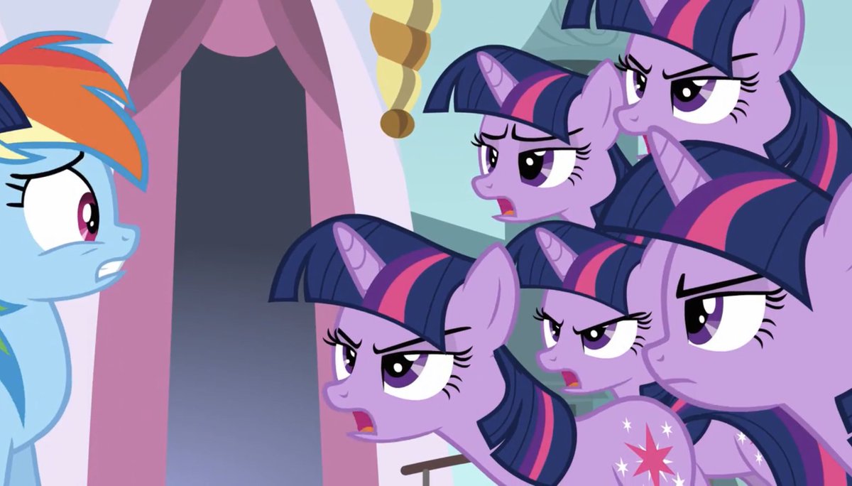 BasesMlp's tweet photo. Base #21

Season 2
Episode 26

Rainbow Dash, not Twilight Sparkle, not Twilight Sparkle, not Twilight Sparkle, not Twilight Sparkle, not Twilight Sparkle

Did you remember they’re changelings? https://t.co/TnPrUsZAsS