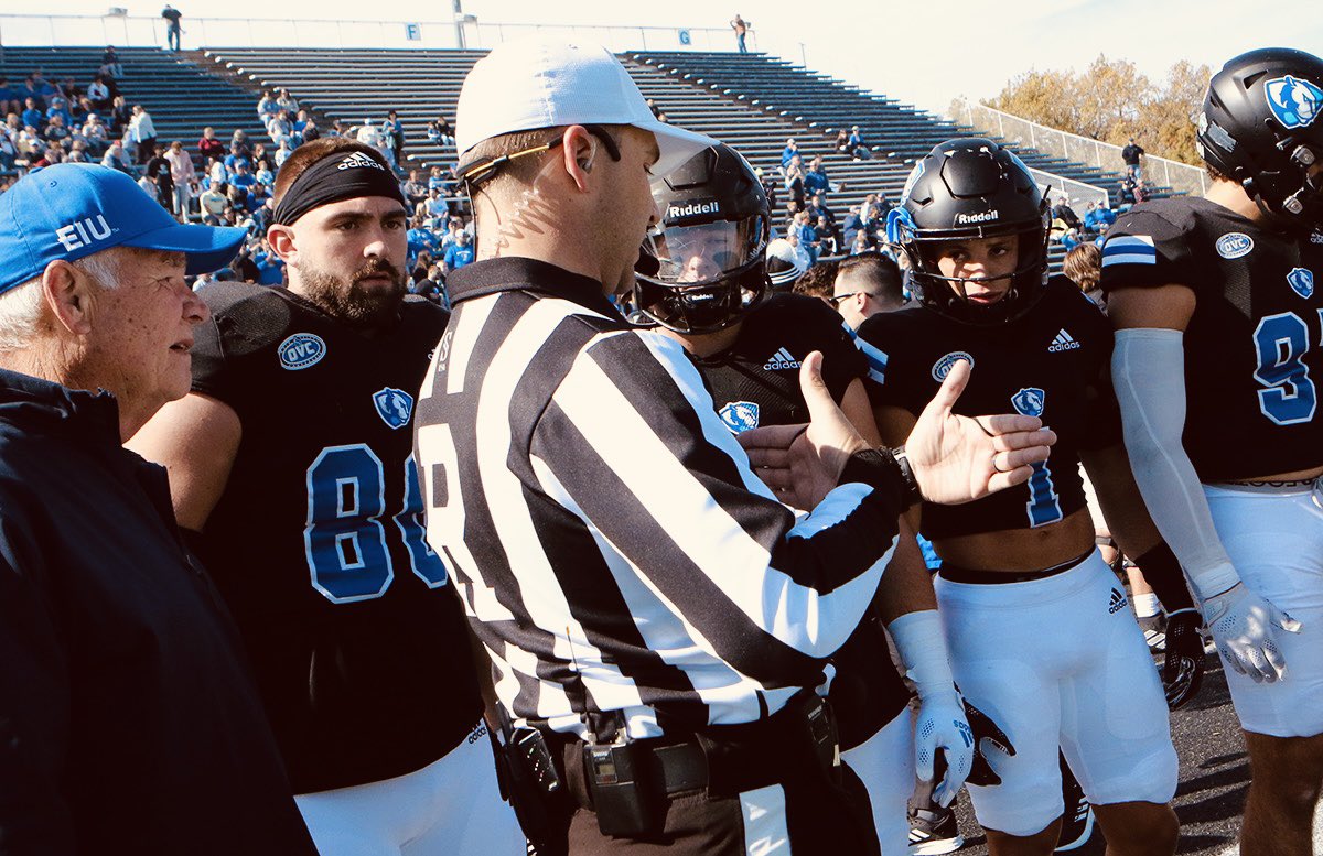 Thank you to former @EIU_FB player - Ken Werner ‘72 - for serving as our honorary captain this past weekend! #WeNotMe | #FAMILY