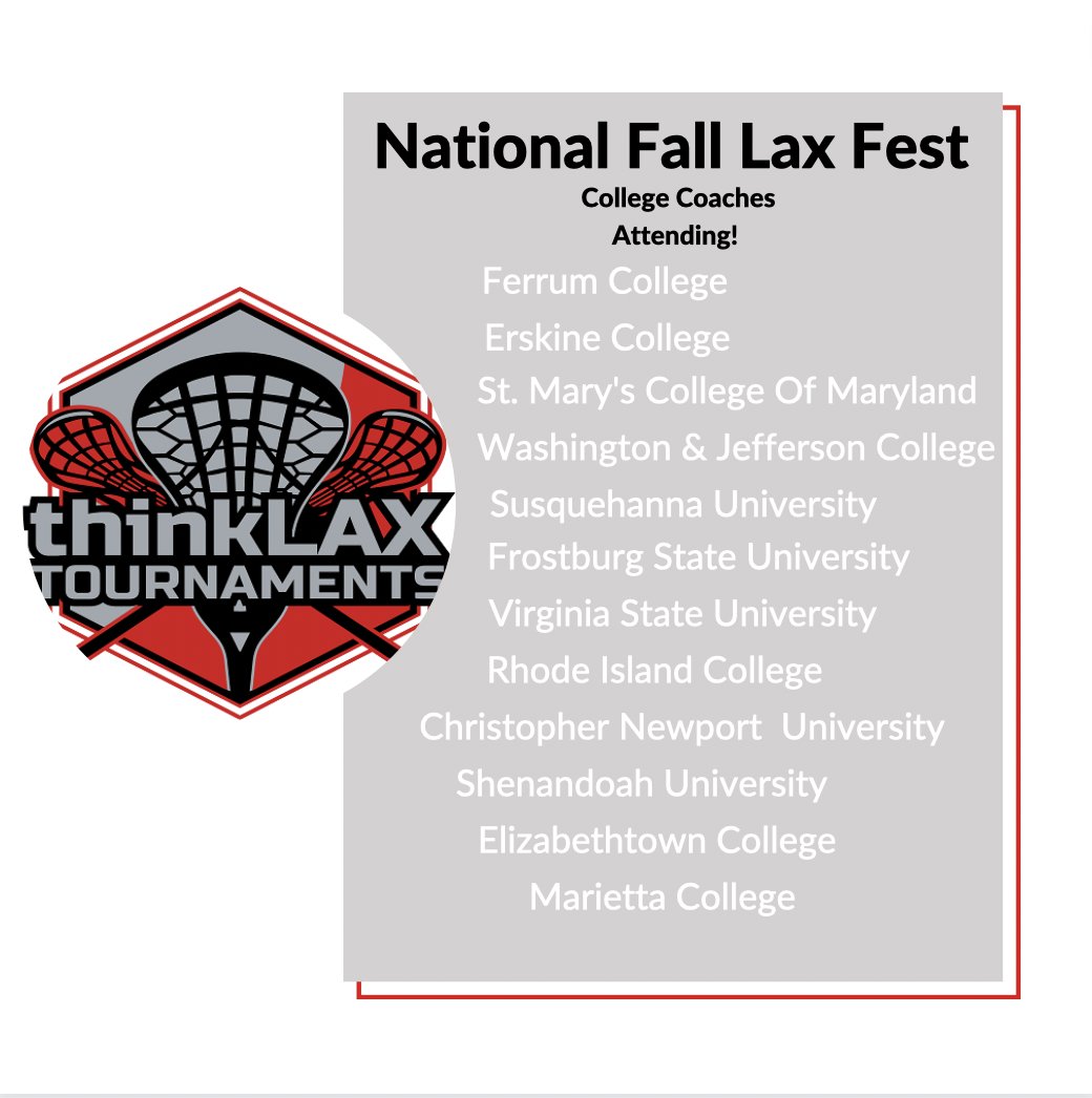Thinklax Tournaments tweet media