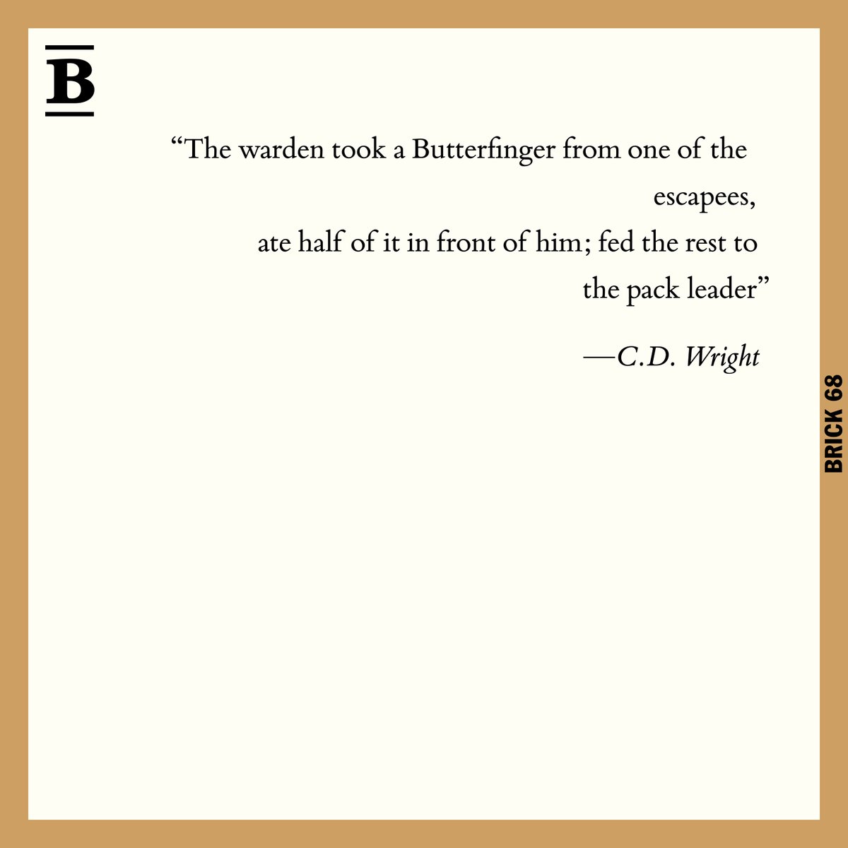 brickliterary's tweet photo. In Brick 68, #CDWright writes an American prison vigil and #DeborahLuster photographs inmates from the Louisiana Correctional Institute for Women. 

Dive into their collaboration at
https://t.co/6sMbj6GRmj. https://t.co/LdgbMHClvu