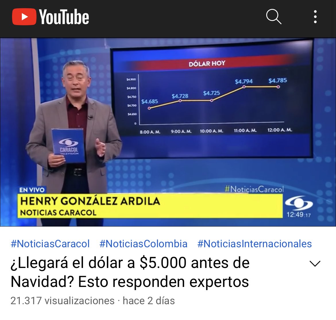 Llegue mañana 21 de octubre