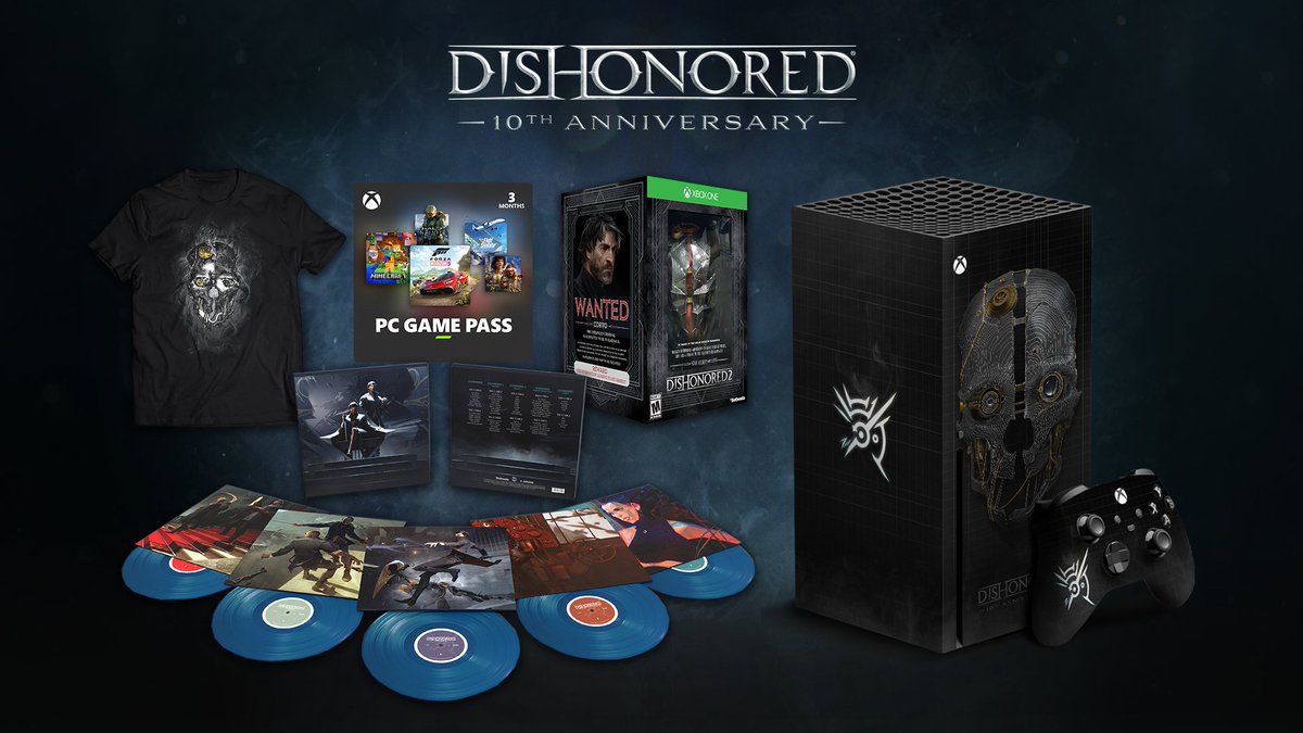 The #Dishonored10 Let's Play Giveaway Stream starts now! Join us for a chance to win a custom Xbox Series X! ➡️ twitch.tv/Bethesda