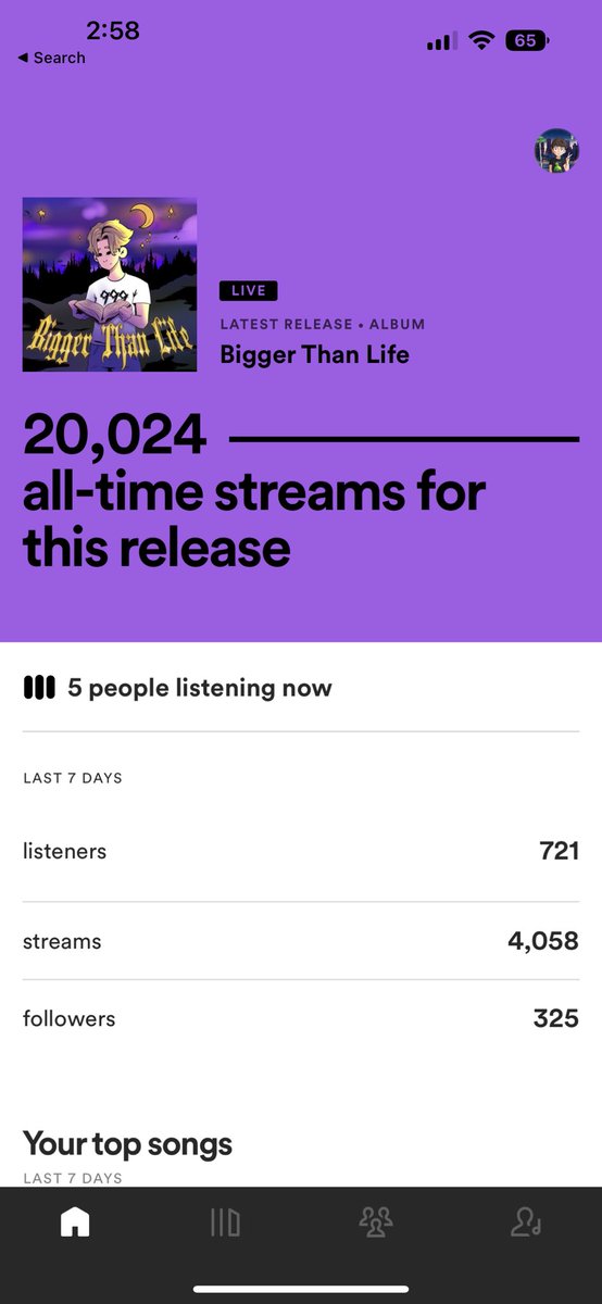 complexrants's tweet photo. 20 , 000 streams 🤯 thank you all 💙 https://t.co/8ywCkjy8KS
