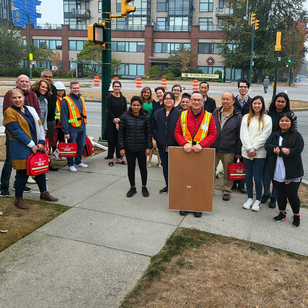 It's #ShakeOut Day today! We hope you participated in this drill. When it comes to earthquake preparedness, 2 steps commonly missed are getting a first aid kit and taking first aid training from a qualified provider like St. John Ambulance. Visit sja.ca today!