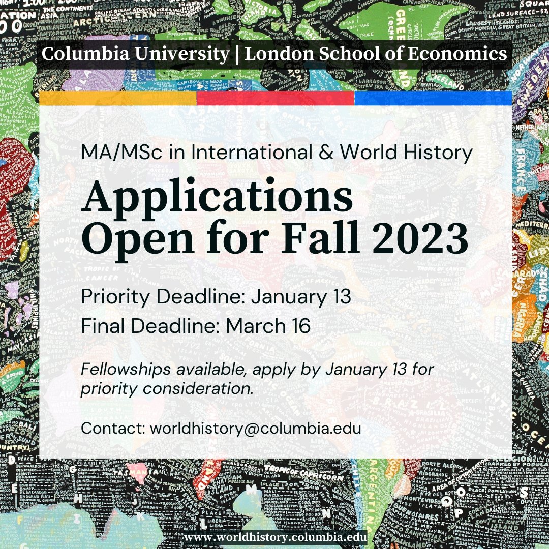 Columbia-LSE MA/MSc tweet media