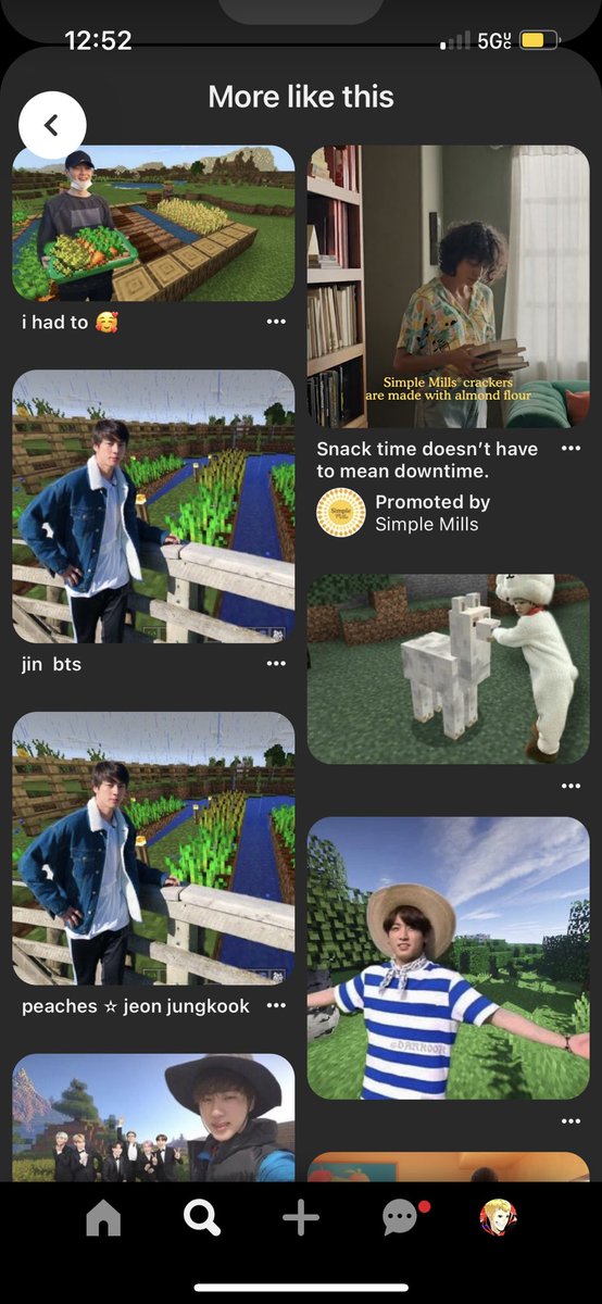 14MRF04's tweet photo. how did I get to BTS in Minecraft Pinterest https://t.co/G3uFOO4Rk2