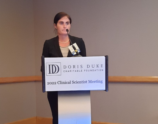 From bench-to-bedside, Dr. Christa Habela at @HopkinsMedicine focuses on treatment of children w/genetic epilepsies in the clinic and seeks to understand their mechanistic causes in the lab #CSDAandPSF