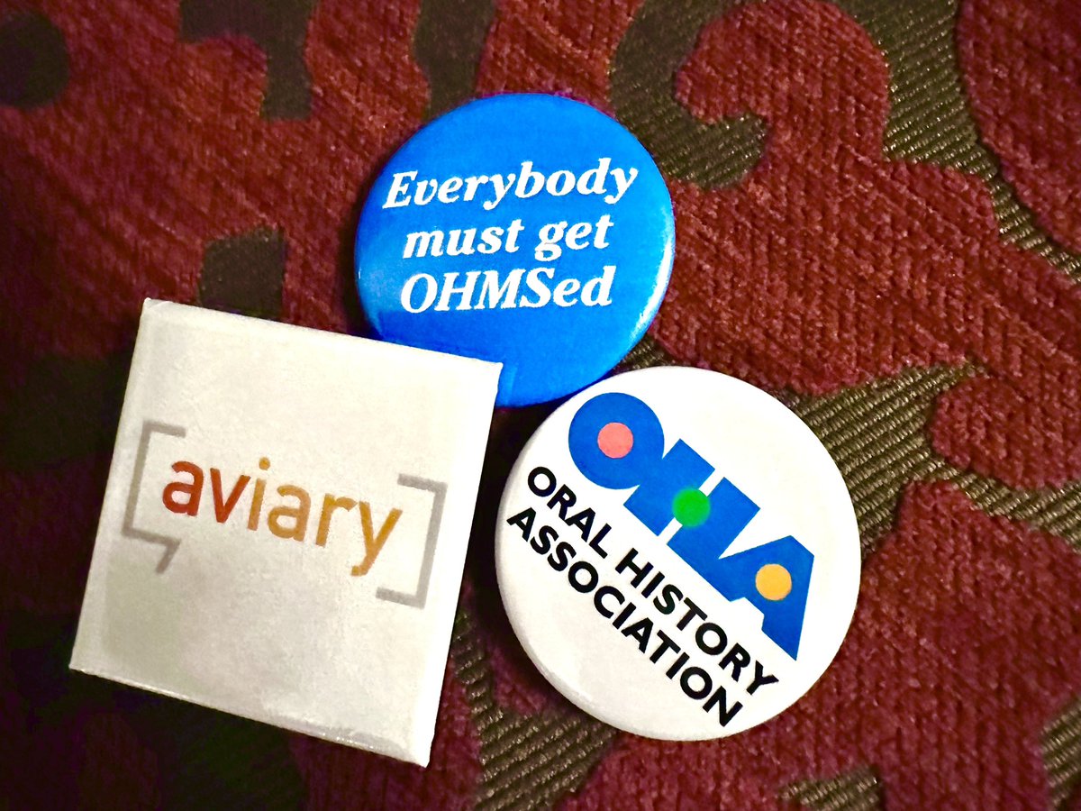 In this next session at #OHA2022 I will be unveiling the biggest update to OHMS since 2012. OHMS 2.0 will be pretty amazing. There will be chocolate. #oralhistory