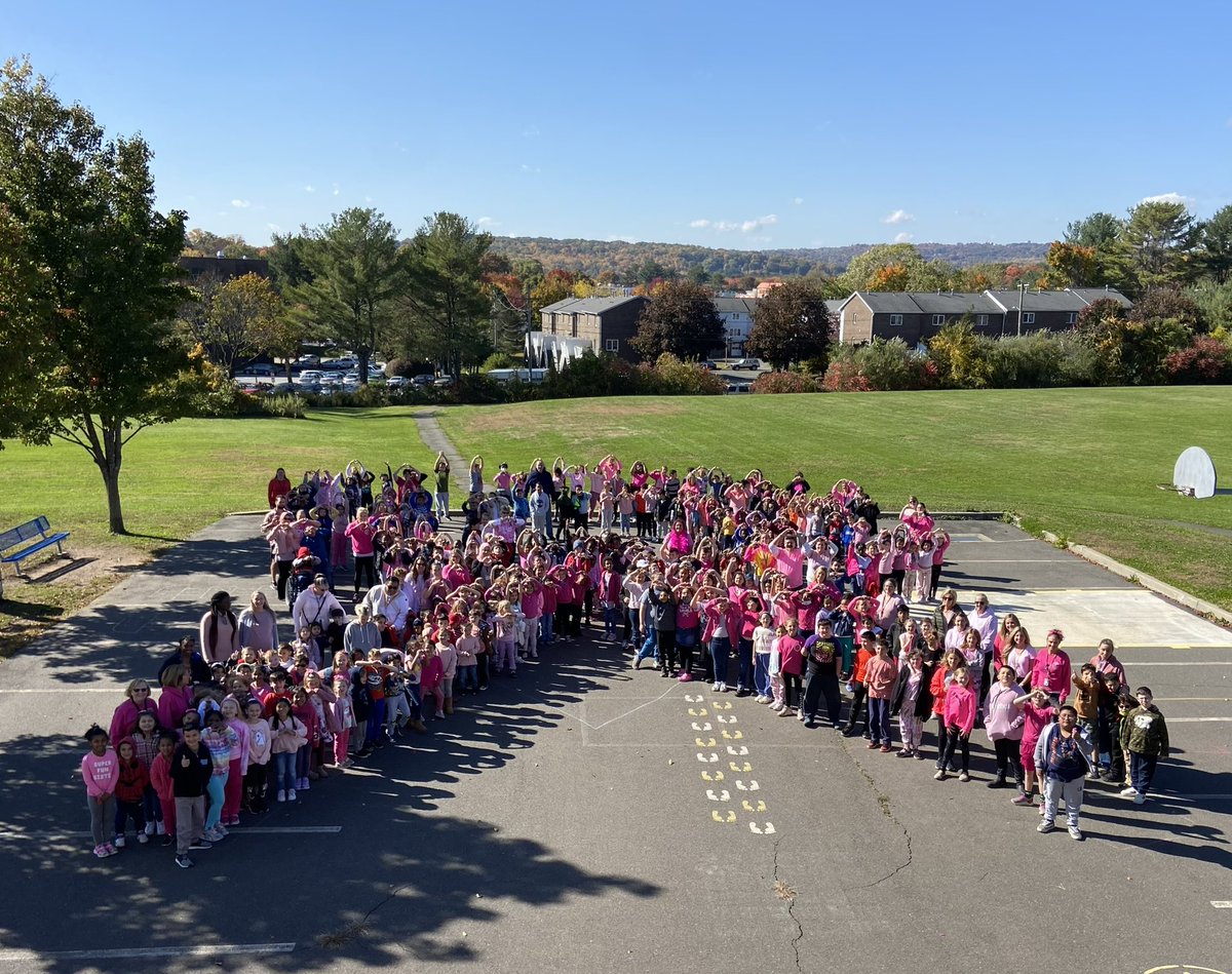 MTV students showed their support for the Bristol Police Department and for the people in Bristol who either have already battled breast cancer or are battling it now.