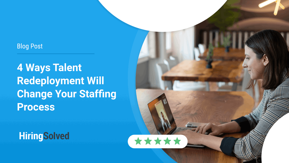 Hiringsolved's tweet image. Many #staffing teams only report a 10 - 30% redeployment rate. That&apos;s leaving money on the table!

HiringSolved&apos;s #TalentRedeployment feature was built to help you get to a 100% redeployment rate.

Want more details? Click here: hubs.li/Q01pPw0M0
