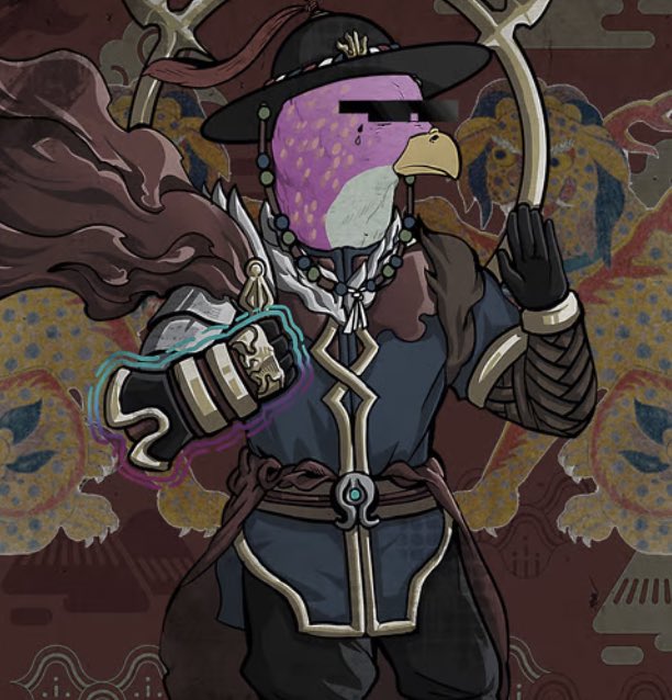 Thanks <a href="/thugDAO/">thugDAO | Stake w/ Jito+ThugDAO validator</a> <a href="/JishinDegens/">JISHIN X JIAKUMA</a> for this piece of ART 🔥 It is awesome 🪶Caw Caw🪶