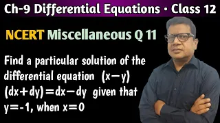 vidyainstitute_'s tweet photo. Class 12 Maths Chapter 9 Differential Equations NCERT Miscellaneous Exercise Question 11
 
Solution Video Link 👇
 https://t.co/gnkpQWYeZB

Do #Subscribe

#Class12Maths #Vidyainstitute #bablusir #class12 #differential #cbse #ncert #NcertMaths #Miscellaneous #DifferentialEquations https://t.co/VbfaULbp0i