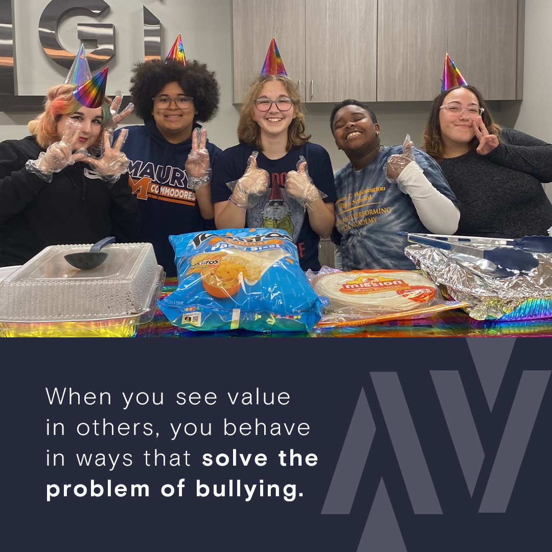 gbcstudents757's tweet photo. Last night was incredible. 💙 Here’s our bottom line from our conversation on bullying last night. https://t.co/oF5YPUEWPp
