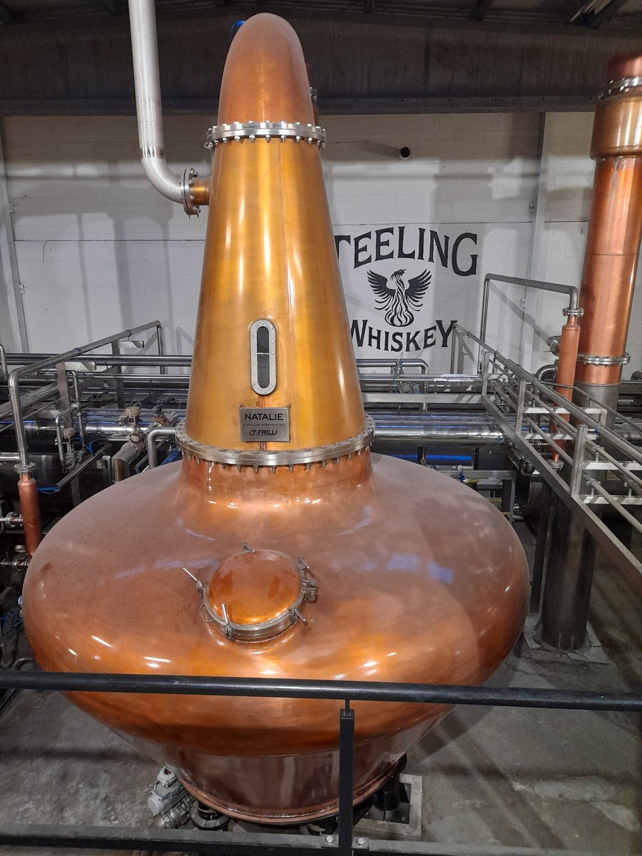 Delighted to be at the Damson Cloud Leaders of Tech Dinner in the Teeling Distillery tonight. Perfect tech talk with a 3 course dinner and a tour of the distillery.