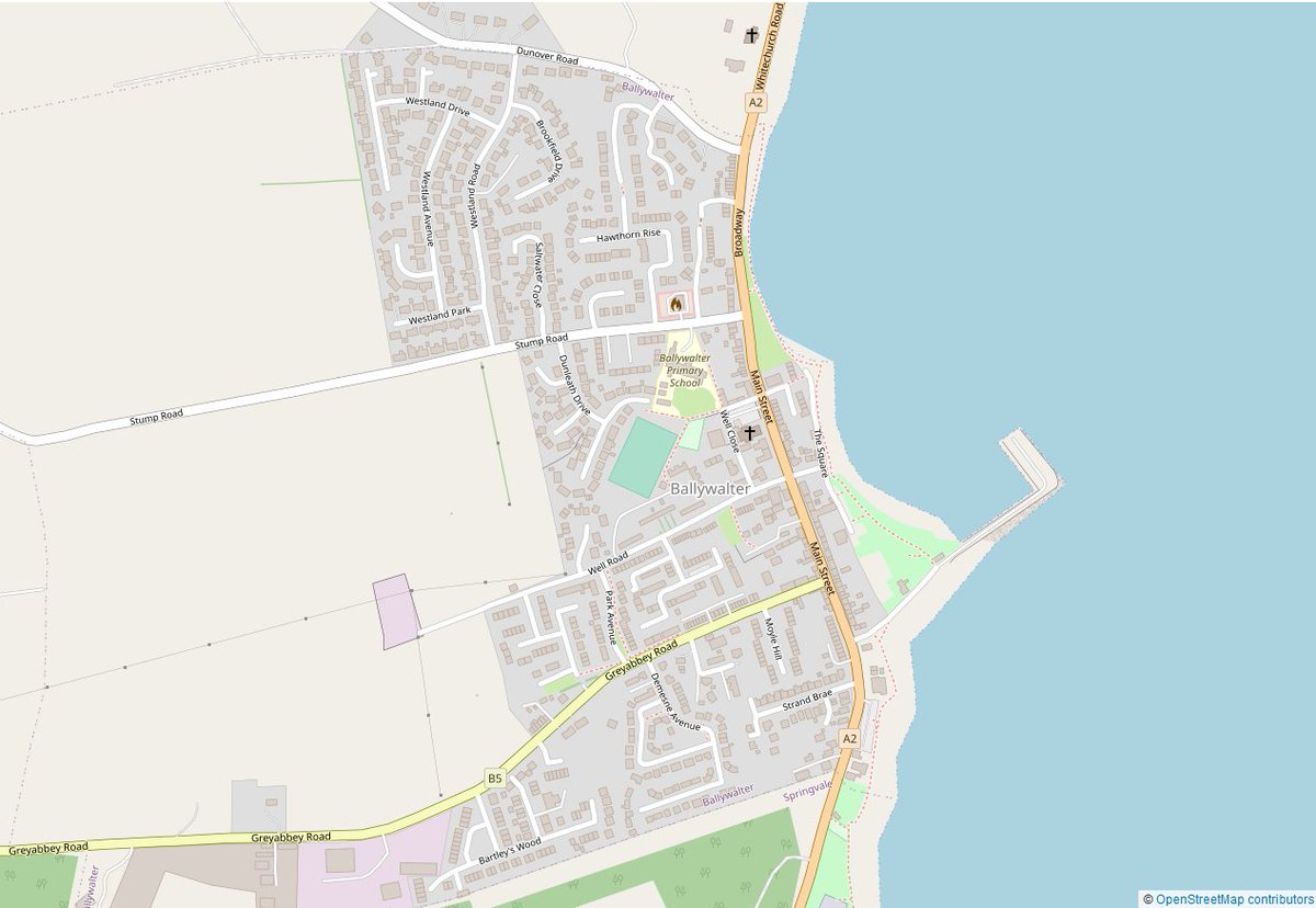 We just flash mapped all the buildings (plus some extras) in the village of Ballywalter in Co. Down within 2 hours, 3 grownups and one or two children working on it. #OpenData .<a href="/osm_ie/">OpenStreetMap ie</a> #meetups Join us next month for another round of mapping craic!