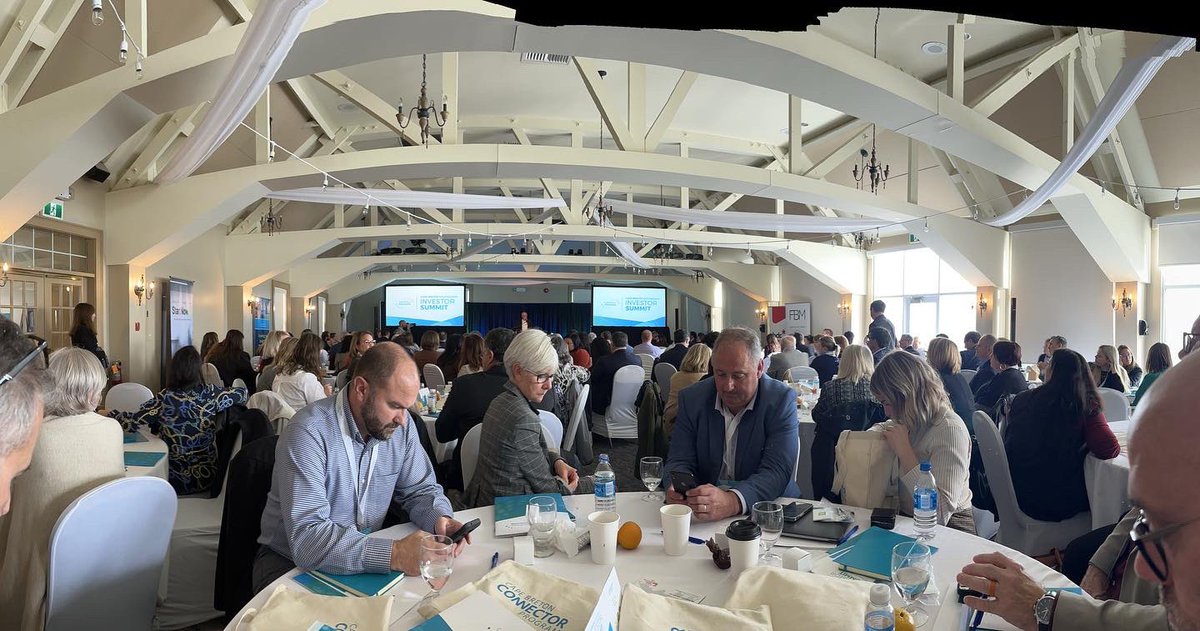 LindsayConstruc's tweet photo. An informative and engaging day with Cape Breton Partnership at the #InvestorSummit2022. #LindsayConstruction #ProudSponsor #CapeBreton https://t.co/qdjuzZ0NAF
