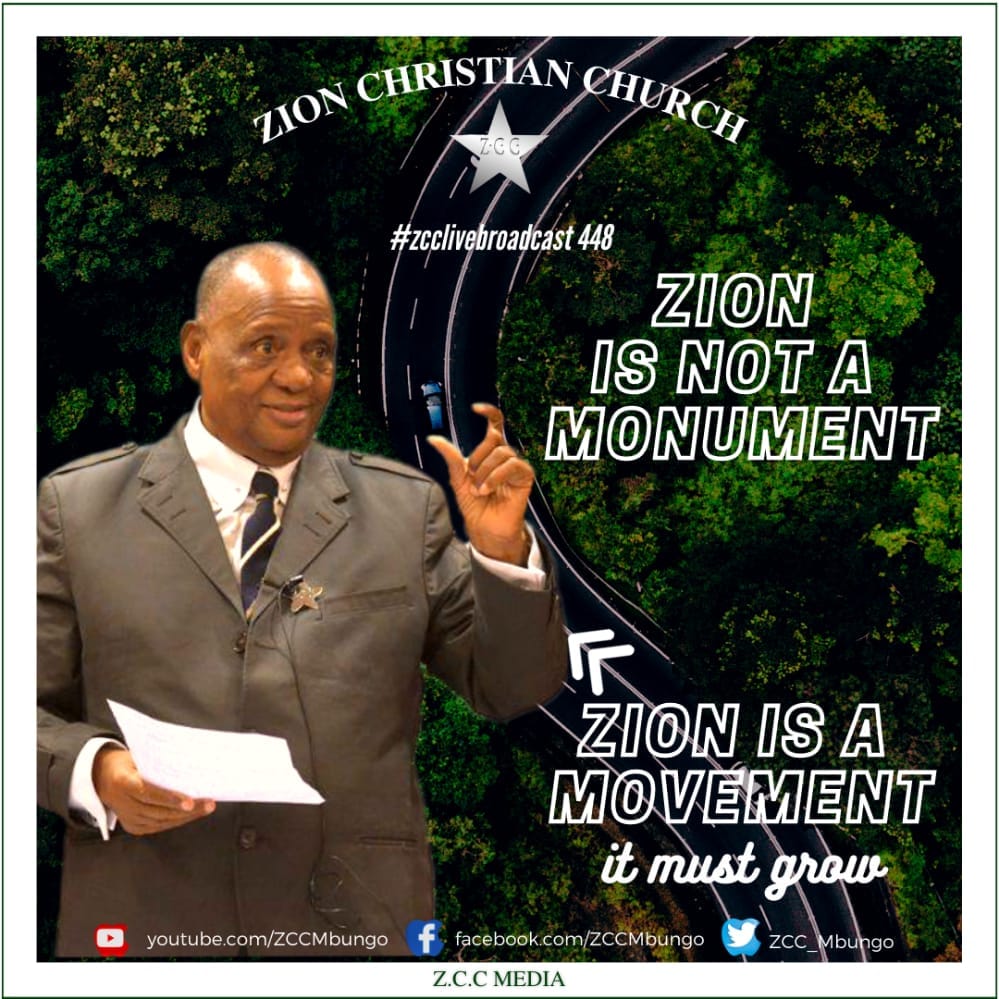 ZCC_America's tweet image. Zion is not a monument. 
Zion is a Movement!

#zcc #zionchristianchurch