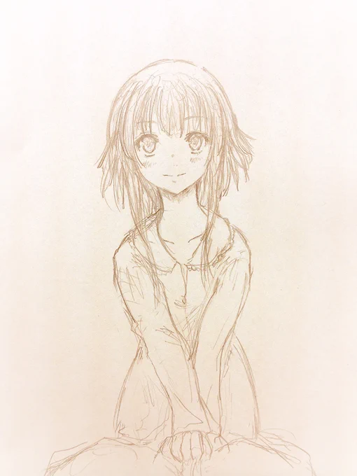 探したら出てきた昔、描いたパジャマめぐみん#これを見た人は真正面の画像を貼れ#めぐみん 