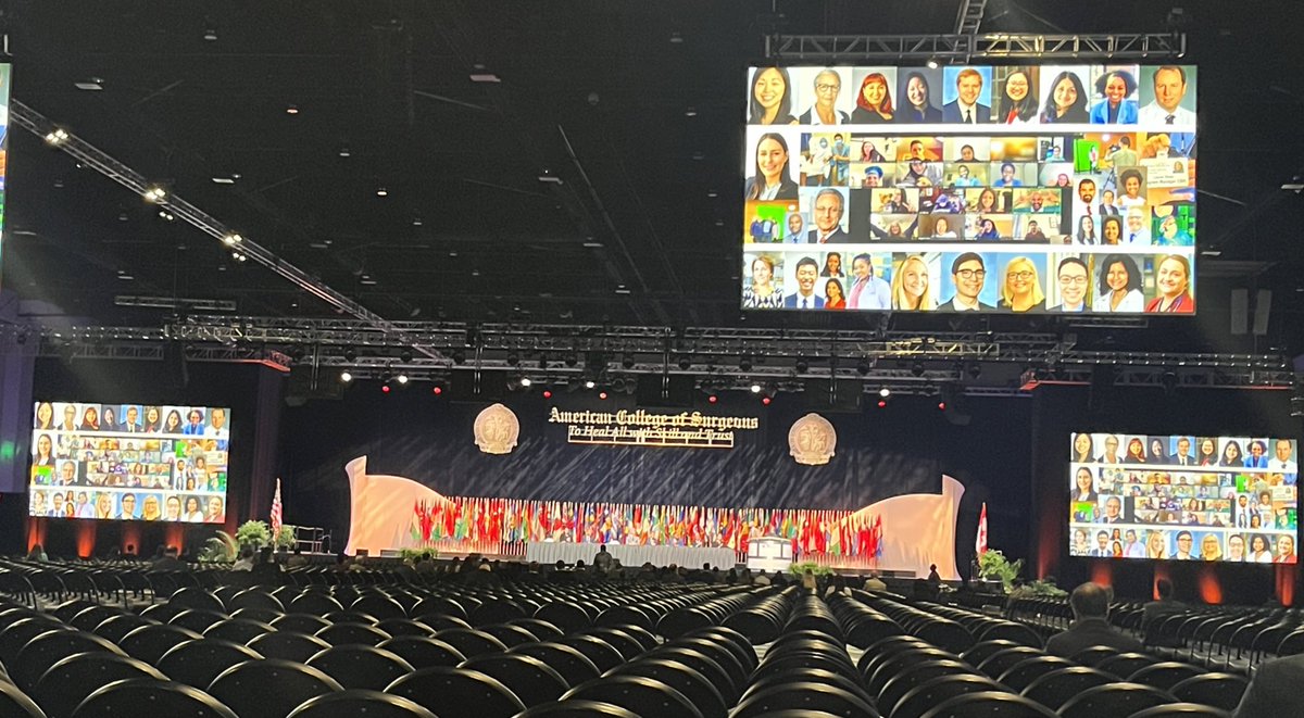 Had a wonderful time attending the AAS surgical research course and the ACS Clinical Congress with <a href="/MichAValentin/">Michelle Valentin</a> Feeling so inspired and hopeful for our future as academic surgeons! Very grateful for <a href="/wbalrefaie/">Waddah Al-Refaie</a>’s invaluable mentorship 🙏🏻 #ACSCC22