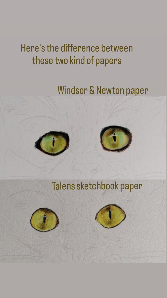 LoulouColours's tweet image. #2attempt same drawing and pencils different paper