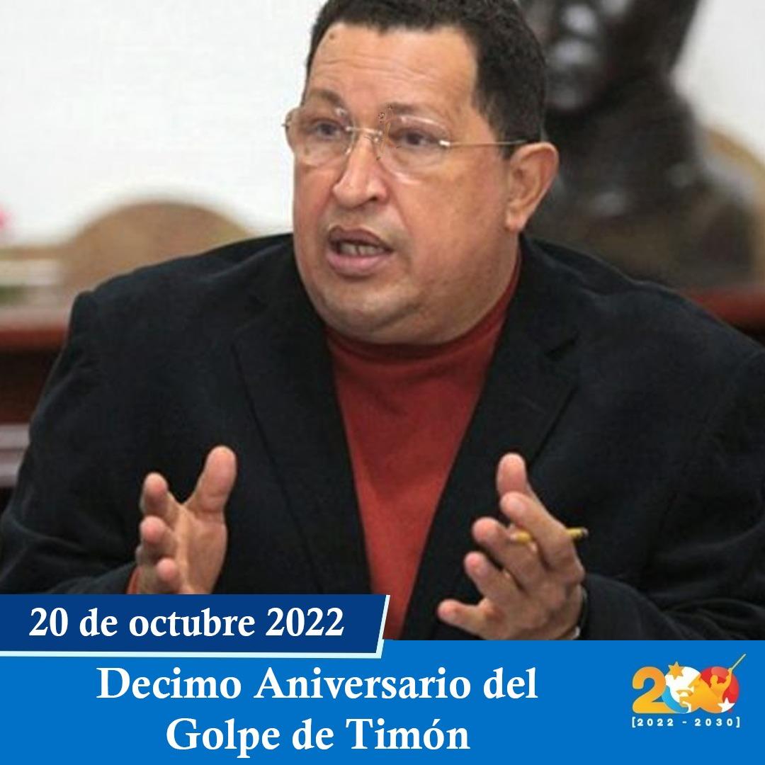 Mirelys Contreras (@mirelct) on Twitter photo A #10AñosDelGolpeDeTimón, ratificamos el firme compromiso junto al presidente <a href="/NicolasMaduro/">Nicolás Maduro</a> de mantener vivo el Proyecto Comunal, delineado por nuestro Eterno Comandante Hugo Chávez, vamos por la senda de profundizar y continuar la Patria Socialista. ¡Independencia o nada! A #10AñosDelGolpeDeTimón, ratificamos el firme compromiso junto al presidente <a href="/NicolasMaduro/">Nicolás Maduro</a> de mantener vivo el Proyecto Comunal, delineado por nuestro Eterno Comandante Hugo Chávez, vamos por la senda de profundizar y continuar la Patria Socialista. ¡Independencia o nada!