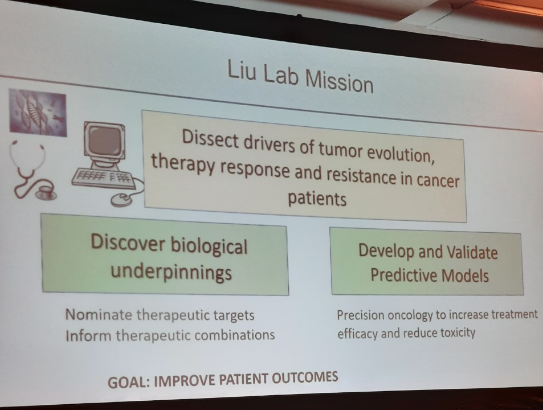 .@dliu_ccb is looking for biomarkers to predict patient responses to cancer therapy and the development of treatment resistance in #melanoma #CSDAandPSF