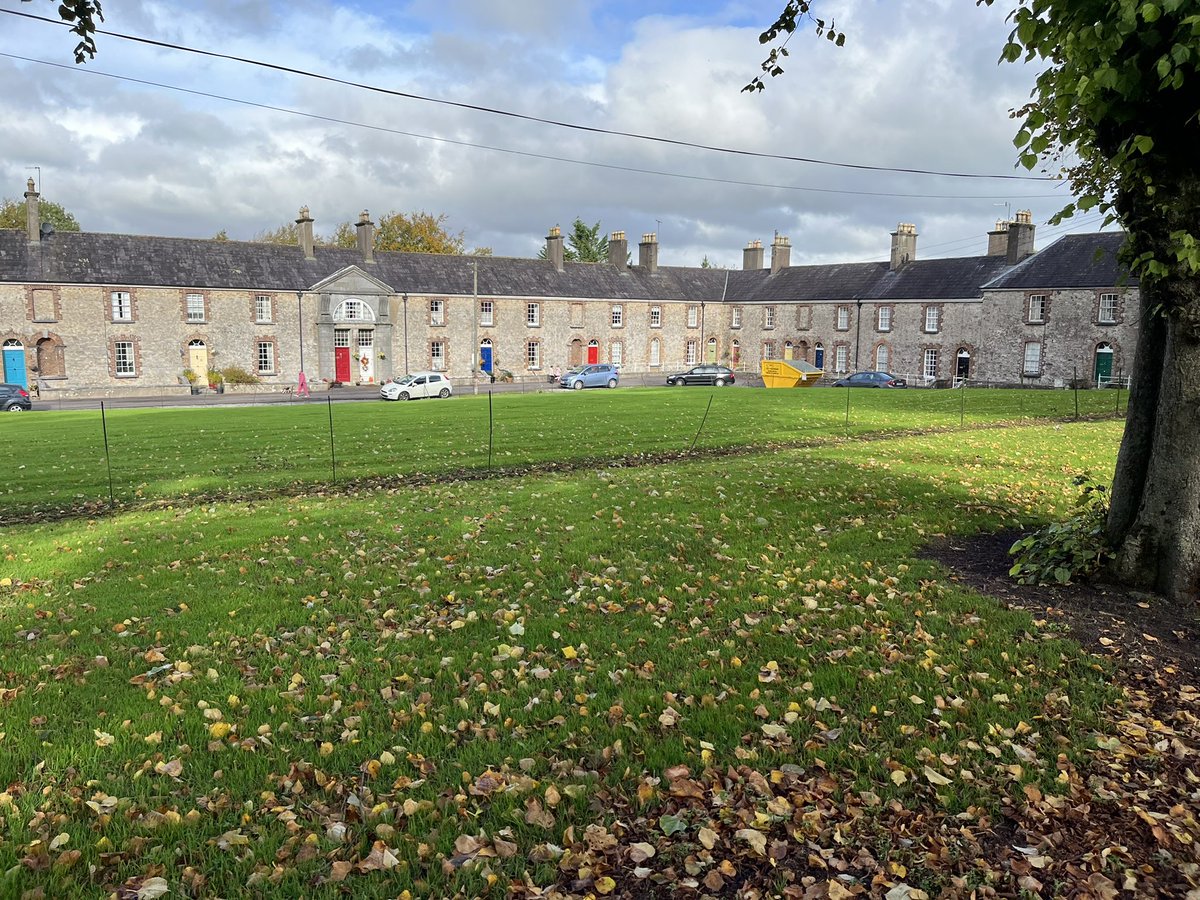 nidunne's tweet photo. Happened to be in Mitchelstown today and parked in front of Kingston College. Lovely to see the renovated houses looking so well and lots of Ukrainian families out and about. @coficork @DrPaulColton @churchofireland https://t.co/Bq0VHvaKAz
