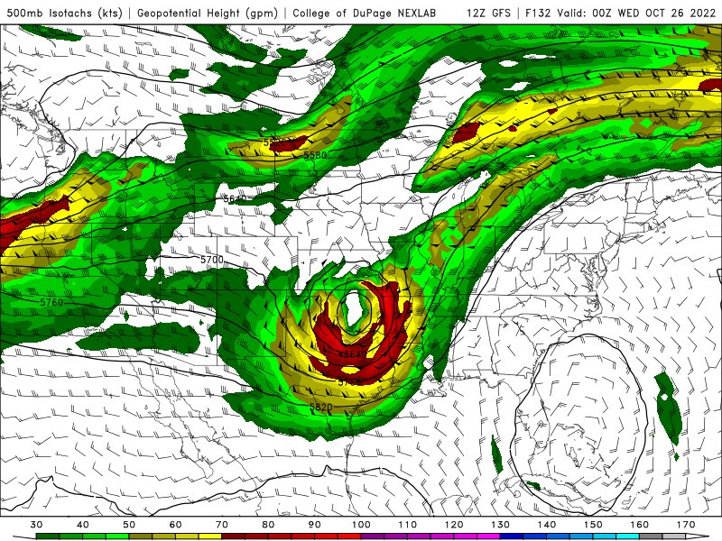 Wyatt Underwood on Twitter "GFS bringing in an impressive like over