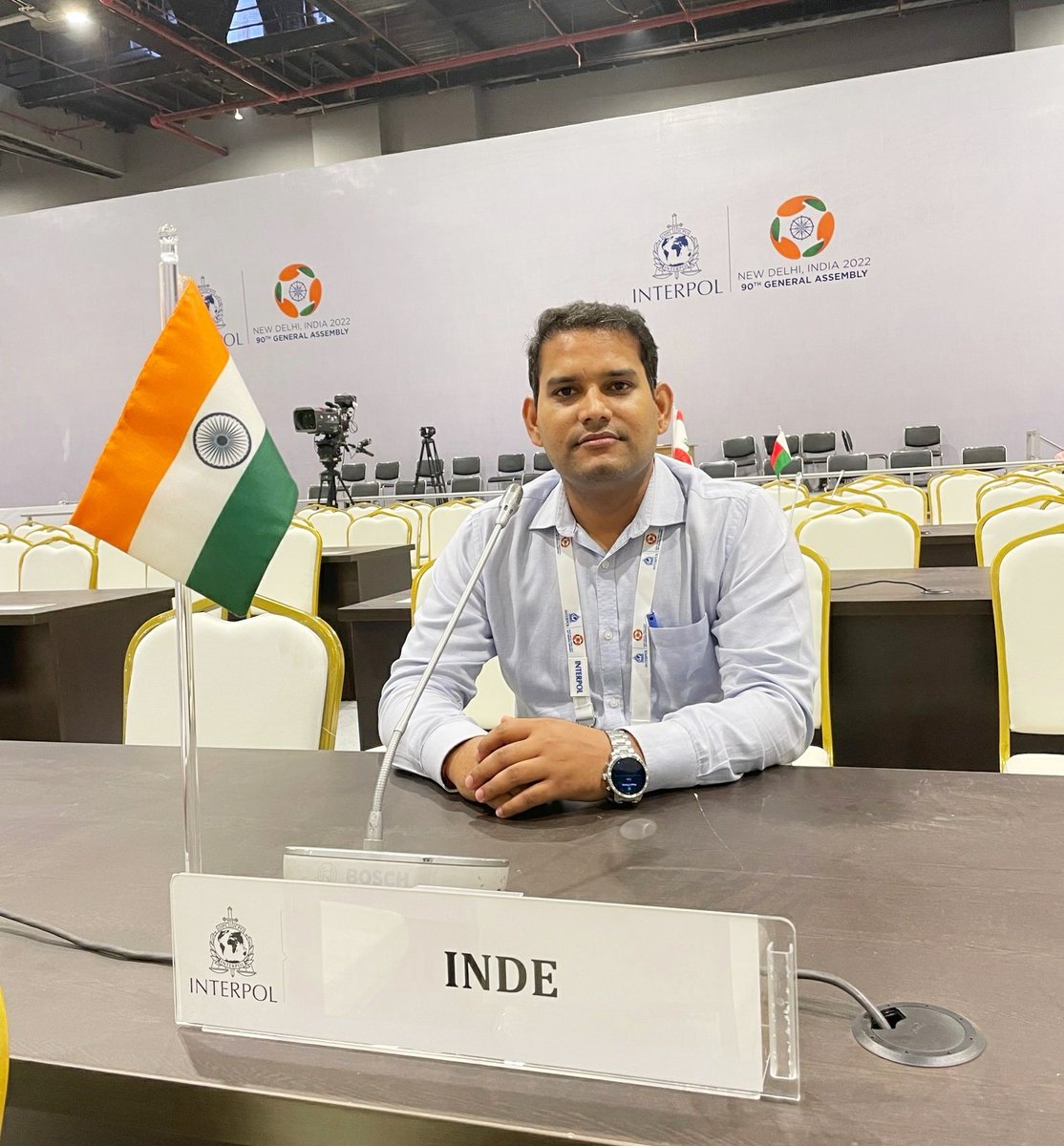 sidev09feb's tweet photo. At the occasion of 90th General Assembly of Interpol in India 2022 @INTERPOL_HQ @CBI_CIO @DelhiPolice @ravibdwivedi_ST @kunal635 @abhay8942 @Rajkumarchahar9 https://t.co/FBHP9rYp3M