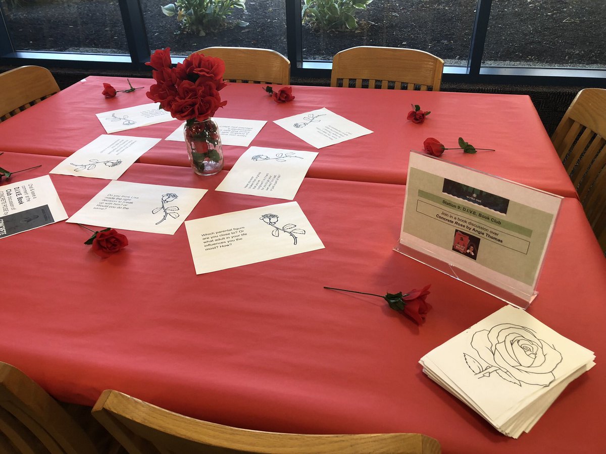LisaLakerFCHS's tweet photo. 🌹🌹🌹Aerial &amp; Meng Zhen did a great job facilitating @angiecthomas CONCRETE ROSE @FTCSCFCHS @fcmediacenter today! Proud of you! 🎉📚 https://t.co/HkOLaQmOt9