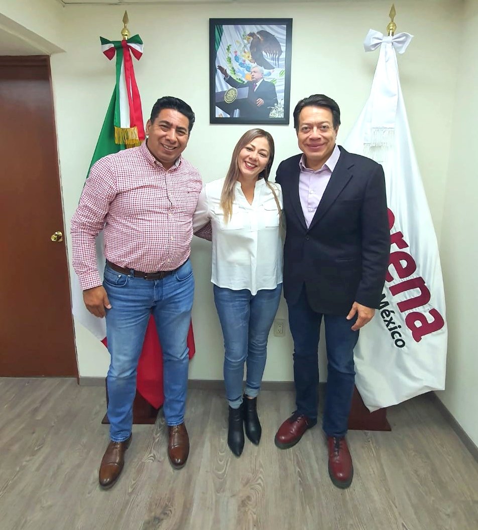 79adrix's tweet photo. #morenaGuanajuato | En conjunto con nuestro secretario general Jesús Ramírez Garibay, sostuvimos una reunión con nuestro presidente Mario Delgado Carrillo, a fin de fortalecer el trabajo de nuestro Movimiento en Guanajuato. https://t.co/WndhV86PcH