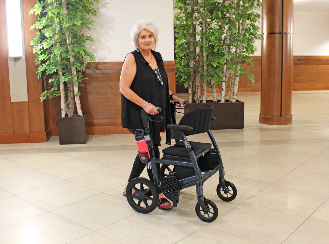 triumphmobility's tweet photo. Karen’s ready for an improvement in her day-to-day living with her new Prestige all in one rollator. And did we mention she got a free Prestige cup holder with her purchase? Find out more details here:
https://t.co/49cH8VUbrE
#testimonials #prestige #rollator #transportchair https://t.co/Na5ue4VoJA