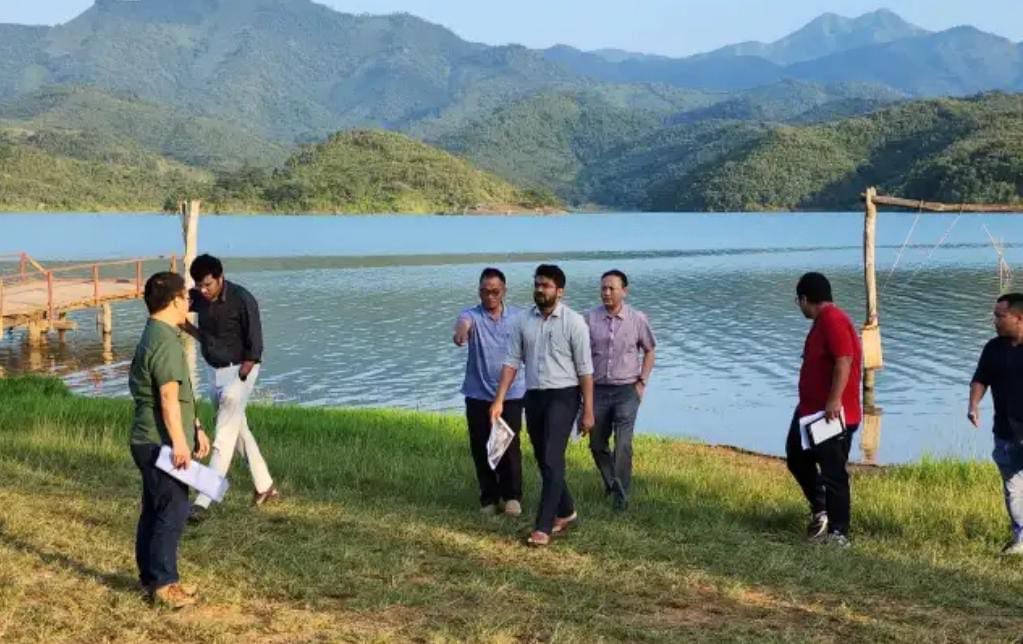 timesofmanipur's tweet photo. Preparations for Manipur Sangai Festival, Churachandpur begins https://t.co/aVxu0UiI3m
