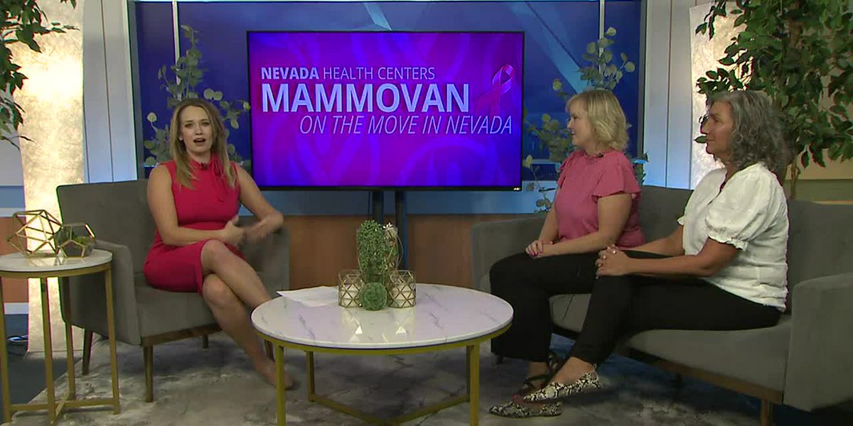 NVHC1977's tweet photo. The #MAMMOVAN is returning to Northern Nevada at the end of this month. Watch the interview for more information, especially if you're a woman over 40 and are due for a mammography screening. 

#tagyoureit  #BreastCancerAwarenessMonth #NVHC

WATCH: https://t.co/G5oqt2aW24 https://t.co/ueavBETW27