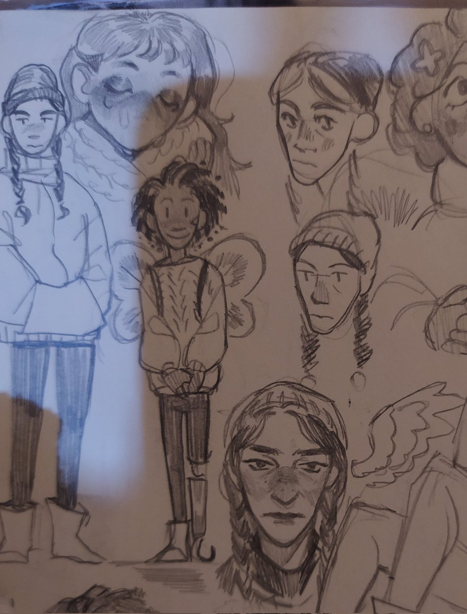 other sketchbook doodles from the week 