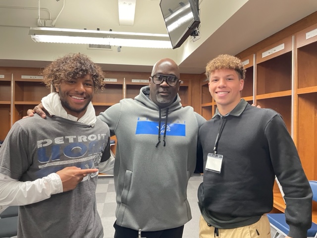 ReadySlcs's tweet image. Thank you to the Detroit Lions Business Fair team for providing a meaningful and fun educational experience for our South Lyon students today! Go Lions! Ford Field #SBF22