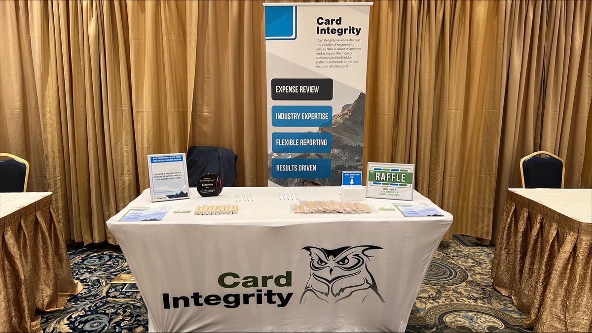 cardintegrity's tweet photo. Thank you to everyone who came out and talked with us at NAEP District II this week, it was great learning about your card programs!
#NAEPdistrictII #NAEPDistrictII2022 #Procurement #PublicProcurement https://t.co/JvU2dvK1Ok
