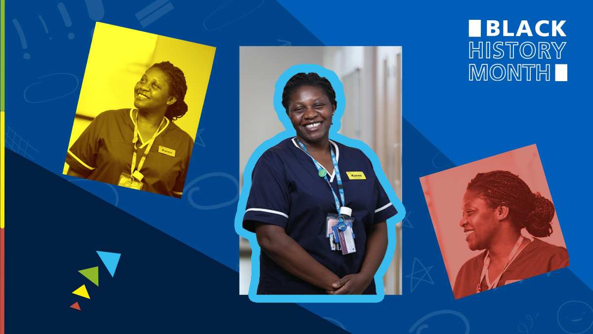 Karen is the Ward Manager of our new Gallery Ward 2. Passionate about elderly care and people development, Karen says, 'A love for the job always fuels growth and determines what extra miles one is willing to go.' #WeRiseByLiftingOthers #BHM2022 gloshospitals.nhs.uk/bhm-role-models