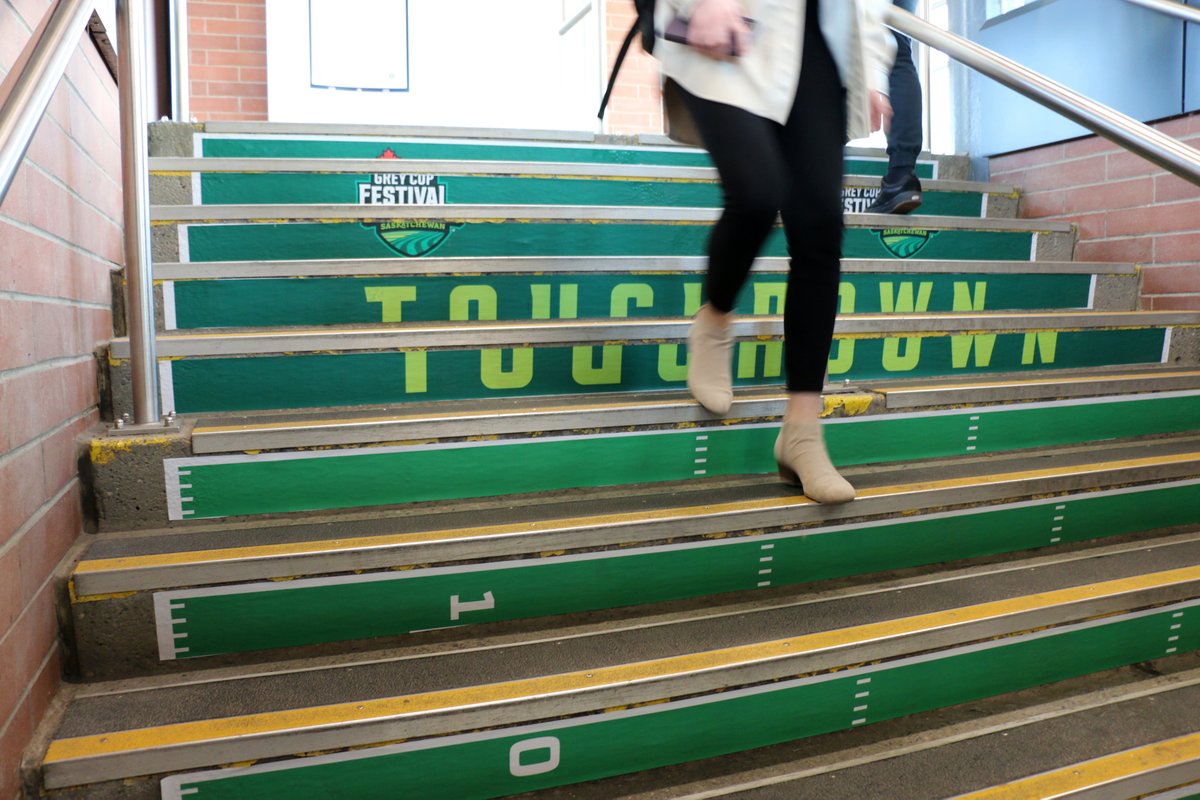 pattisonoutdoor's tweet photo. The 109th #GreyCup will be played on November 20, 2022, at #MosaicStadium in #Regina, #Saskatchewan. But the party will be going on all week long leading up to it. 

In #Calgary, a Station Domination at University Station hypes up the week of festivities.

#GreyCupFestival https://t.co/66TjnbUWBu