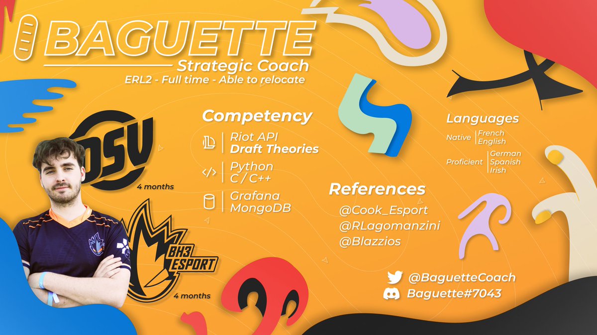 Hi everyone!
After 1 season in MNT I'm LFT for 2023.

Mainly looking for a Strategic Coach position in ERL2 but open to any offers!

Refs: <a href="/Cook_Esport/">Coach Cook</a> <a href="/Blazzios/">Blazzios</a> <a href="/RLagomanzini/">Lago</a> 

DMs open 📩
❤️ &amp; 🔁 appreciated