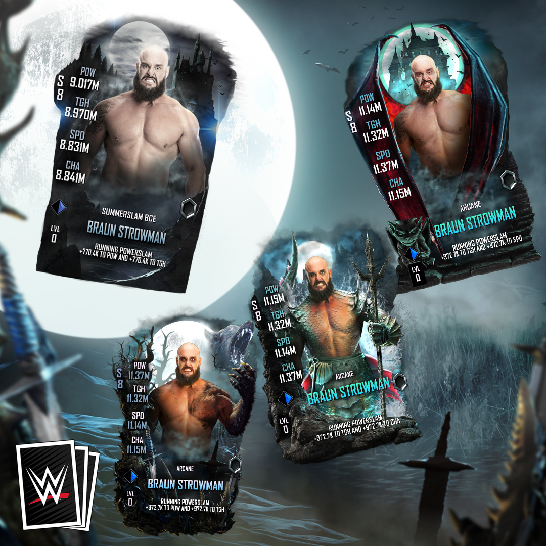 WWE SuperCard tweet media
