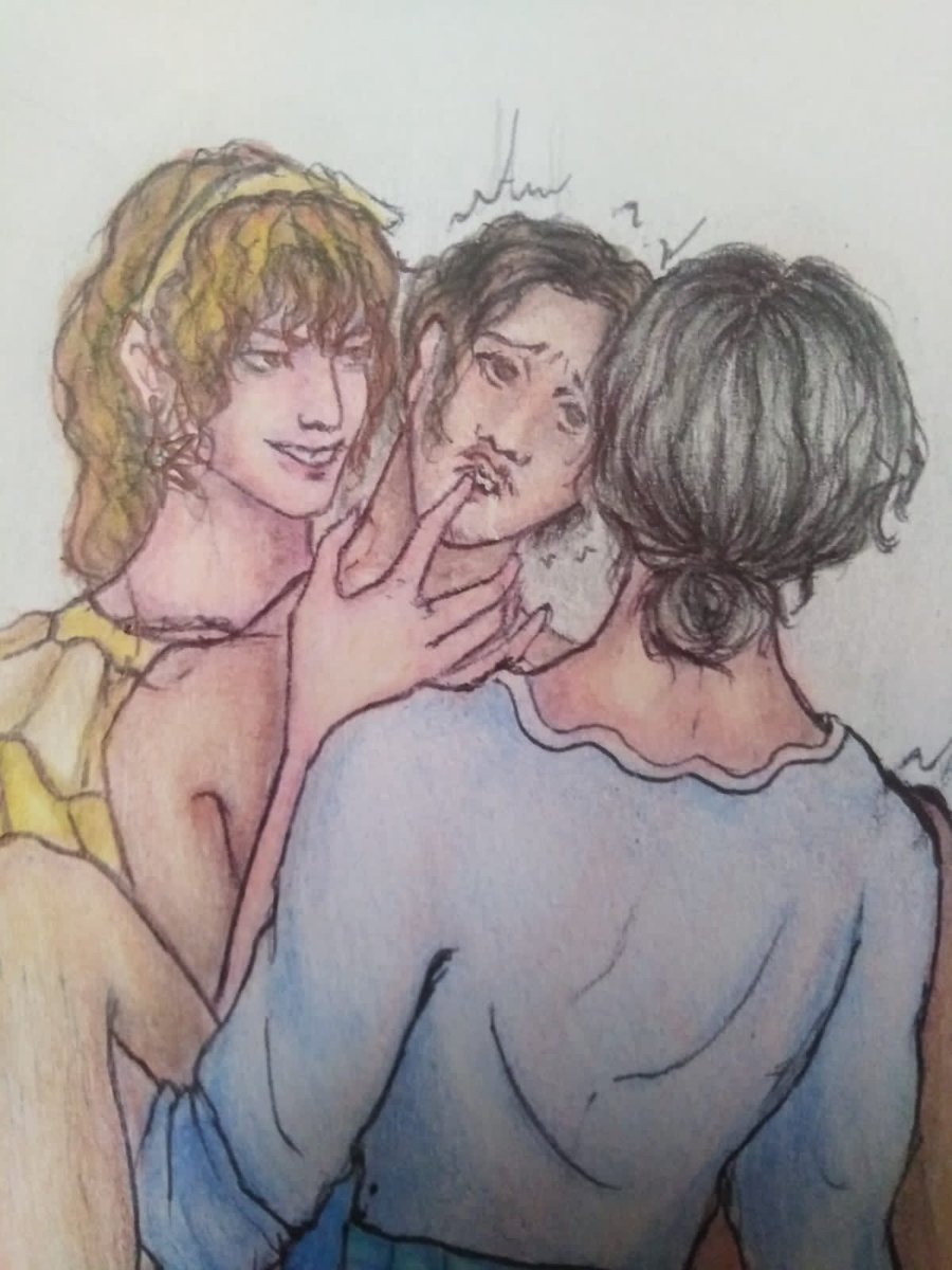 GreatRisingSun_'s tweet photo. #pepayjulietaxbruno #Bruno #brunoomega #julietamadrigalalfa #pepamadrigalalfa #Omegaverse #Encanto #mprg no tuve tiempo de editar esto XD https://t.co/UJ4NKrQqlu