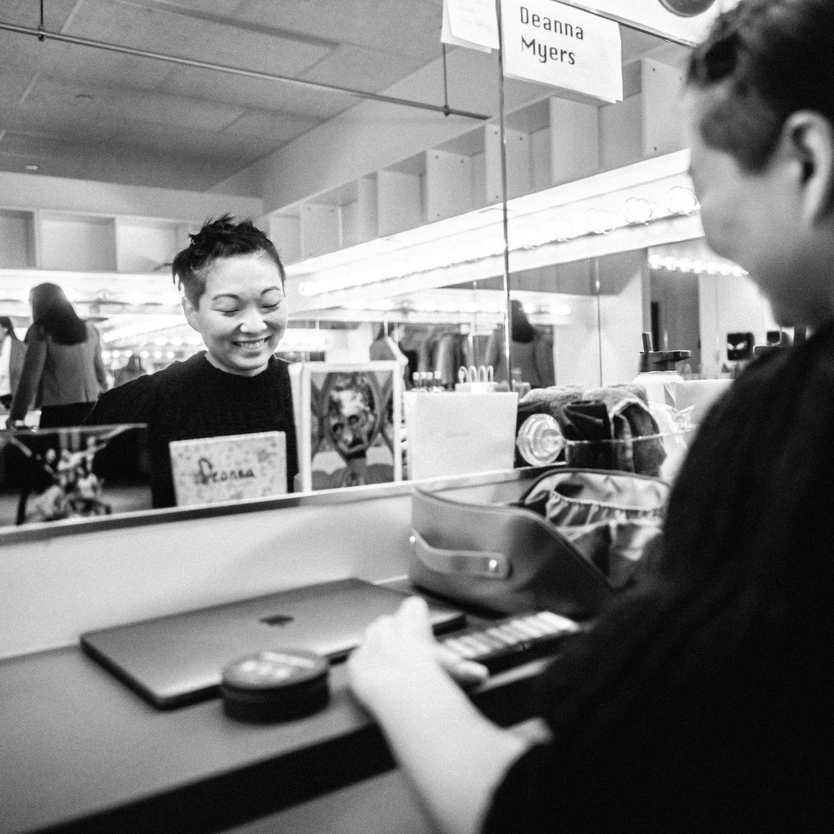 WritersTheatre's tweet photo. This is a TIGER STYLE! cast fan account!
Behind theatre magic, there are passionate people who come together to share a story. We went backstage pre-show to capture behind-the-scenes moments. Share this story with us while you can through October 30. See you there! #TigerStyleWT https://t.co/W5DqQhVaQo