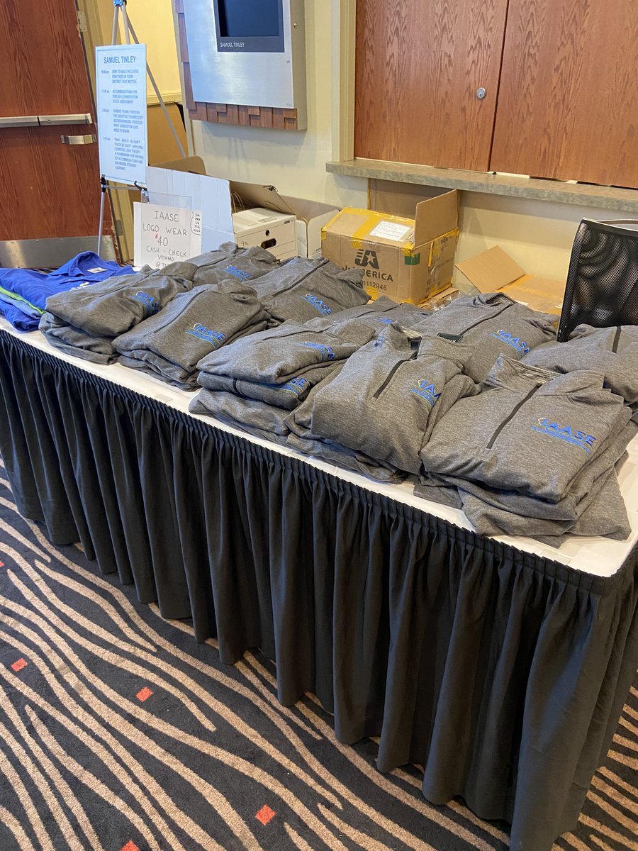 IAASEleads's tweet photo. Spiritwear sales end today at 4pm. We’ll be back open tomorrow from 8-9. #iaase https://t.co/zU6KeWhmZp