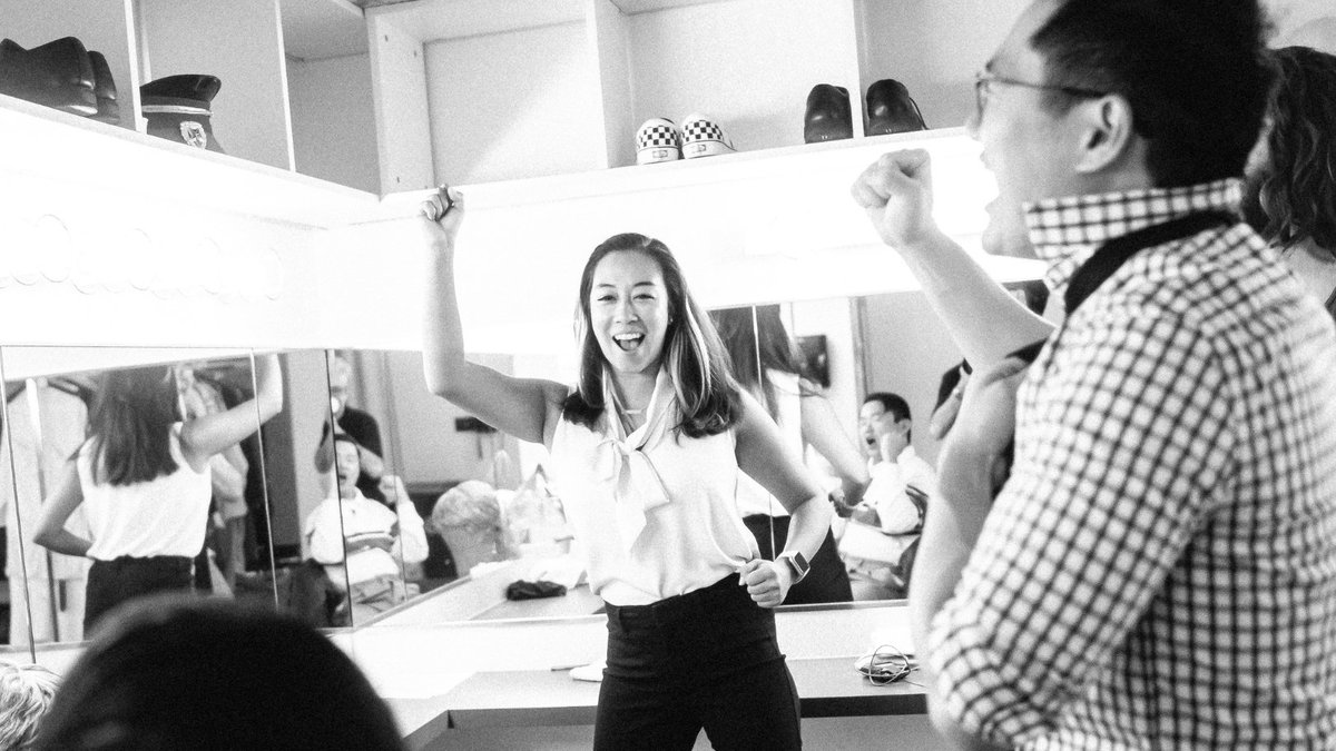 WritersTheatre's tweet photo. This is a TIGER STYLE! cast fan account!
Behind theatre magic, there are passionate people who come together to share a story. We went backstage pre-show to capture behind-the-scenes moments. Share this story with us while you can through October 30. See you there! #TigerStyleWT https://t.co/W5DqQhVaQo